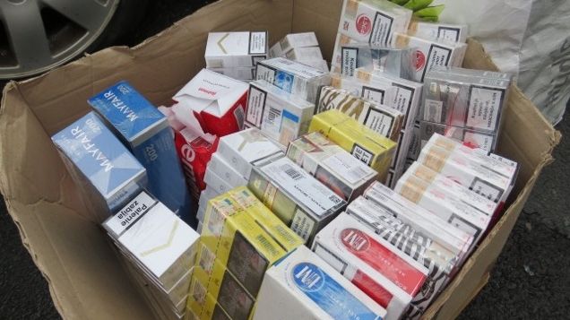 Op Scary - Cigarettes seized by HMRC in Greater Manchester 2
