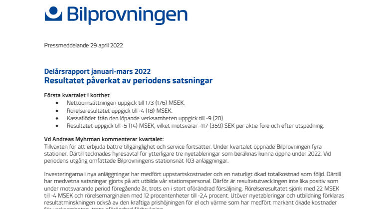 Pressinfo_Bilprovningen_delarsrapport_Q1_2022.pdf