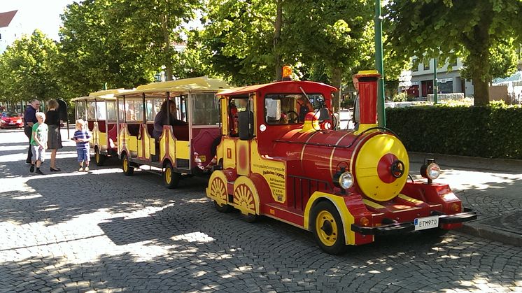 Pressinbjudan - Säsongsstart för turistinformation på torget i Ronneby och turisttåget Ronnebyexpressen