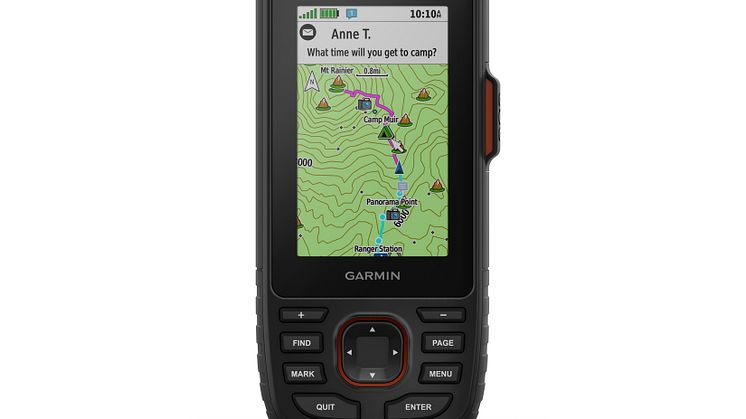 Garmin présente le nouveau GPSMAP 66i: la fusion du GPS portable emblématique de Garmin et de la technologie de communication universelle par satellite inReach