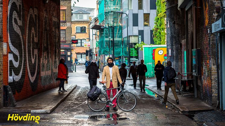 ​Londons syklister bruker ny teknologi til å markere farer i trafikken