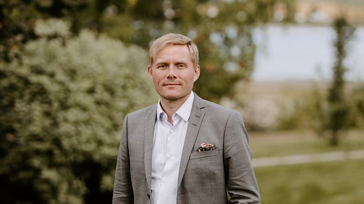 Norsk Komponistforenings styreleder Jørgen Karlstrøm har høye forventniger til den nye digitaliserings- og forvaltningsministeren. ©FOTO:Renate Madsen