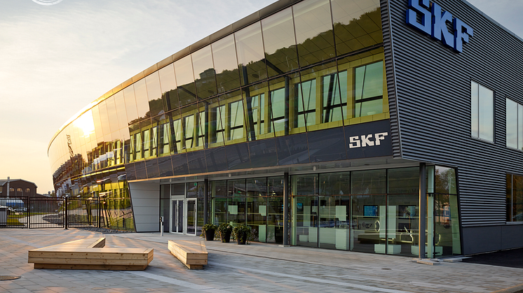 Göteborgissa sijaitsevan SKF Solution Factoryn.