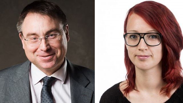 Anders Åkesson och Ida Nilsson, Miljöpartiet.