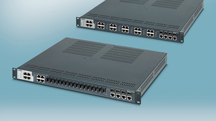 19inch rack switches for control centres and data centres