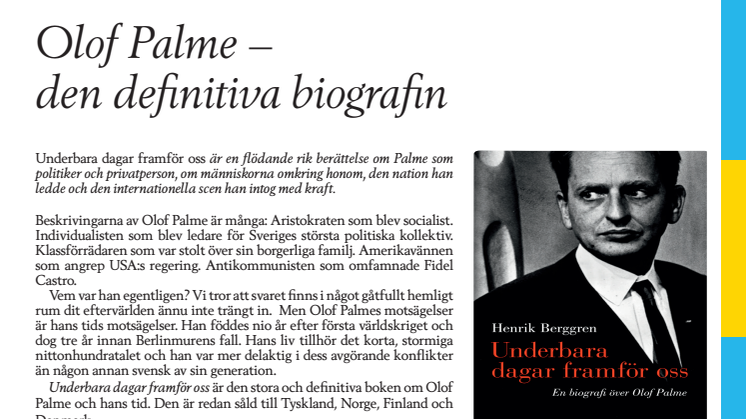 Olof Palme - Den definitiva biografin