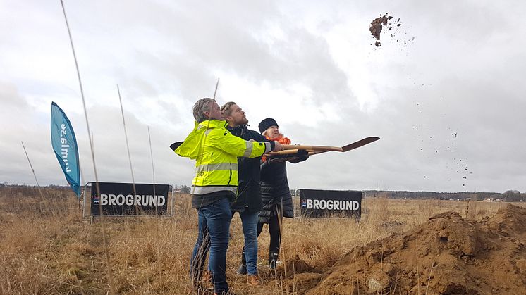 Nu startar bygget av stadsdelen Gröna Sörby!