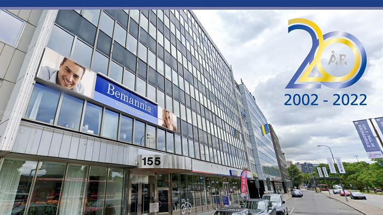 Bemannia firar 20 år som ett av Sveriges ledande företag för bemanning och rekrytering till offentlig sektor.