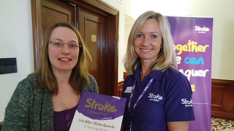 Waterlooville stroke survivor receives regional recognition