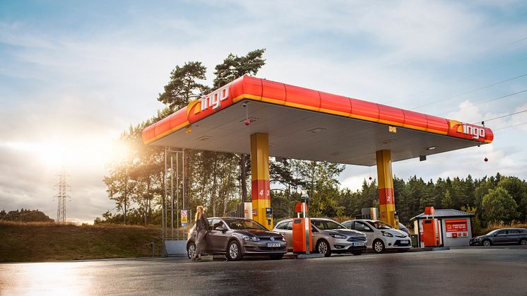 INGO har öppnat ny automatstation i Uddevalla