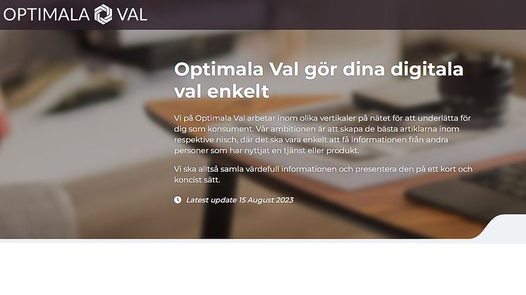 Optimala Val