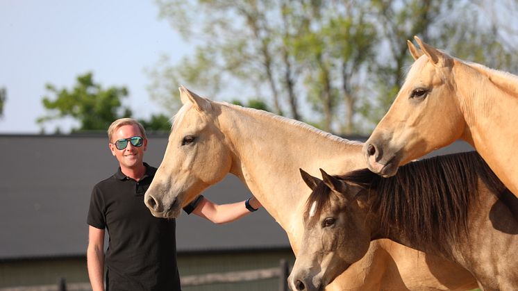 Sommarhästshow ”Open Home Training” med Tobbe Larsson och Sveriges populära häst ”Nicke” som firar 20 år!