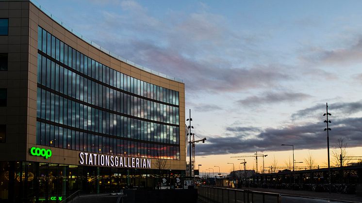 Stationsgallerian i Uppsala            (Fotograf Tor Johnsson)   
