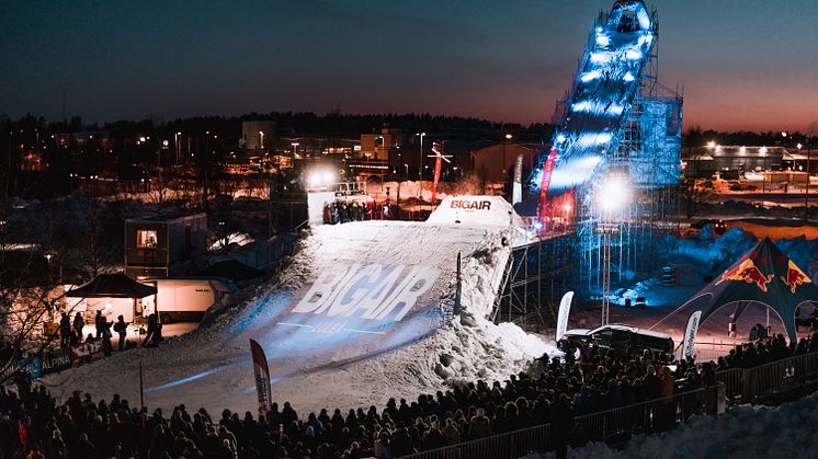 Akademiska Hus möjliggör årets LTU Big Air   