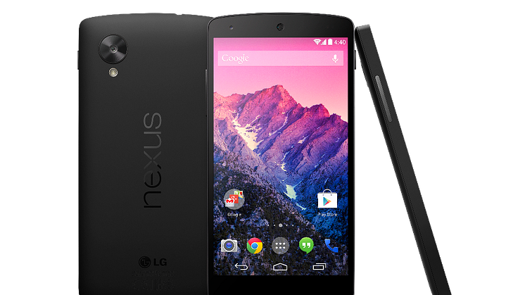 LG OG GOOGLE PRÆSENTERER GOOGLE NEXUS 5