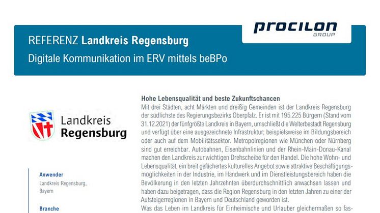 Implementierung der proGOV-Plattform für beBPo und zusätzliches Modul Archivierung