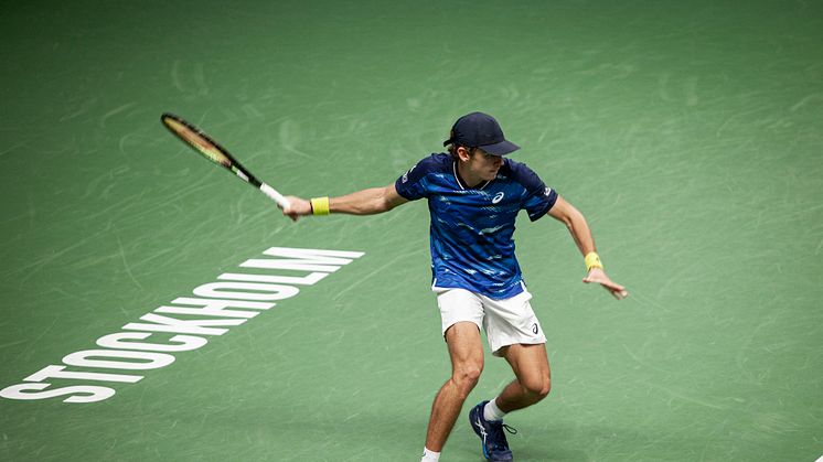 Alex De Minaur, rankad 23, vidare till semifinal i Stockholm Open