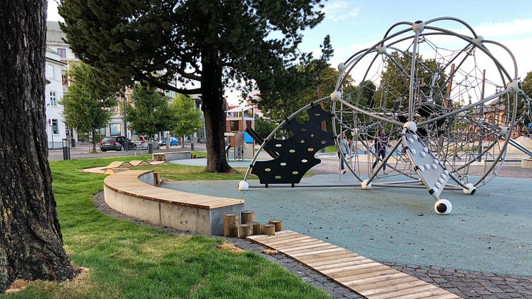 Nytt parkanlegg og skatepark i Gjøvik