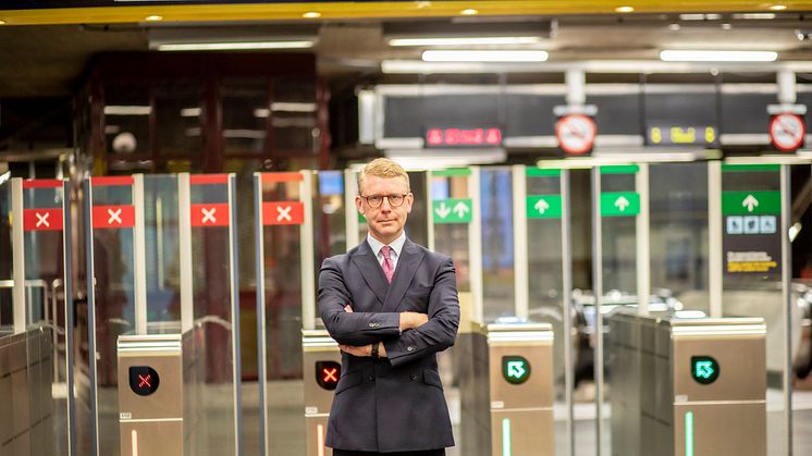 Kristoffer Tamsons (M), trafikregionråd och ordförande för SL.