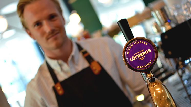 Nitro Coffee är den hetaste trenden i kaffebranschen. Nu kommer den till Clarion Hotel Sign i Stockholm. 