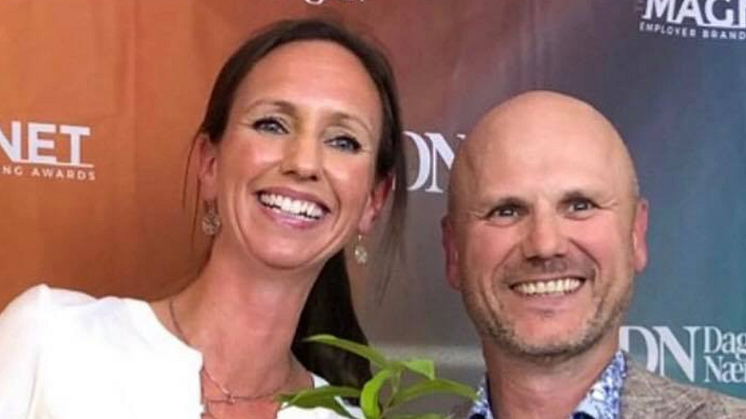 T.v: Elisabet Søyland, Director of Passion Norge og André Schreiner, Direktør Clarion Hotel The Hub
