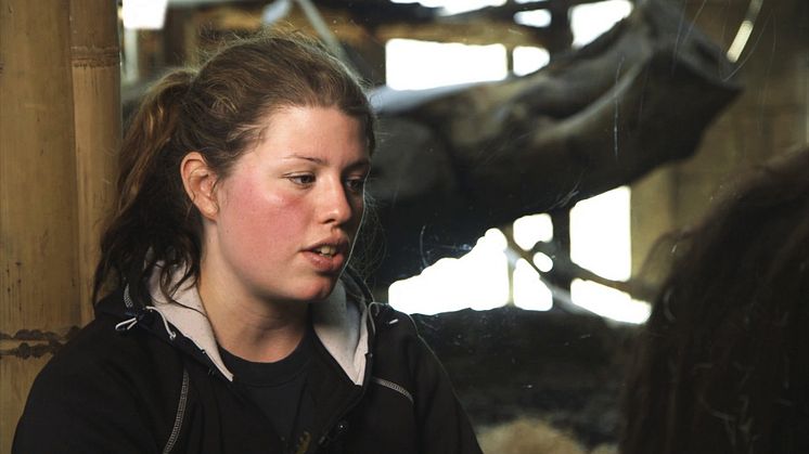 Furuviks djurvårdare Nathalie berättar om orangutangerna