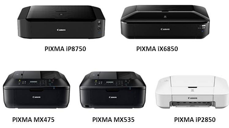 Canon utvider PIXMA-serien med fem nye modeller til hjemme- og kontorbruk