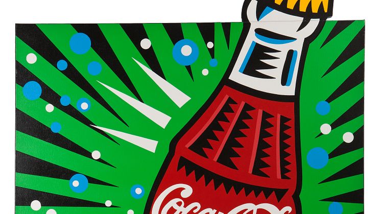 Burton Morrisin Coca-Cola taideteos