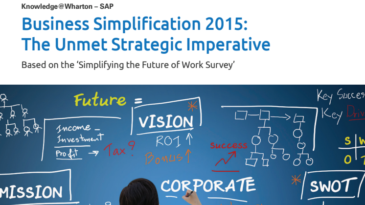 Wharton undersøkelse: Business Simplification 2015:
