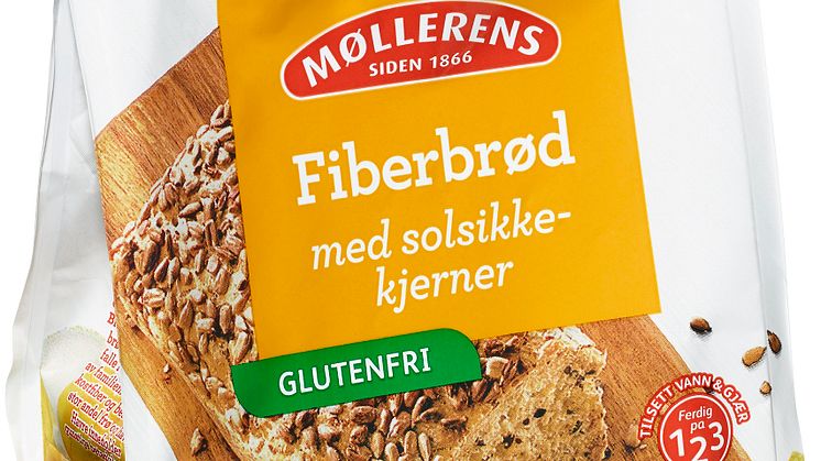 Fiberbrød med solsikke 389g