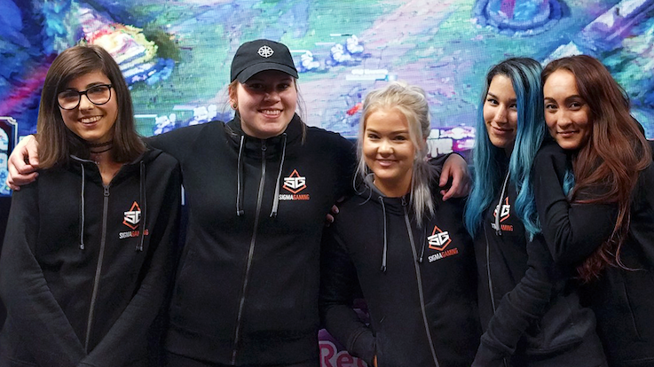 Sigma IT Consulting is on-site at Dreamhack through its own e-sport team Sigma Gaming, with only female gamers. The team will participate in several tournaments within the League of Legends.