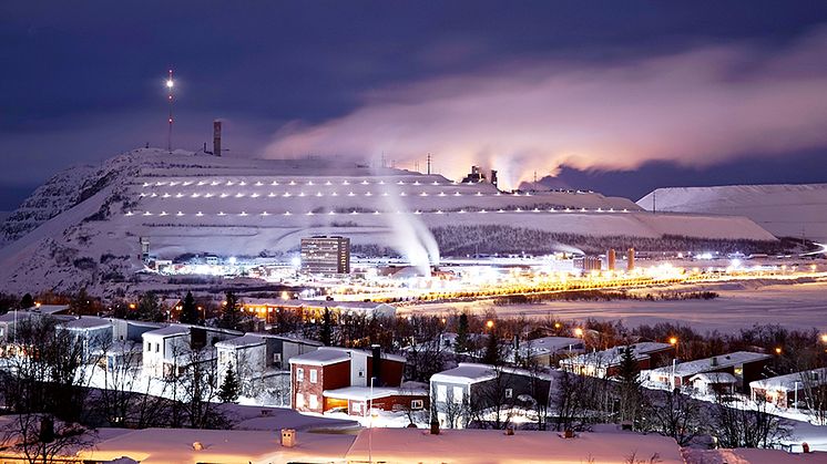 Nya Kiruna kan värmas bättre med spillvärme