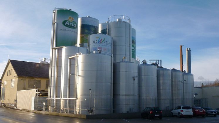 Arla Käsewerk in Bad Wörishofen im Allgäu 