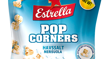 Estrella lanserar innovativa Popcorners - men är det chips eller popcorn? 