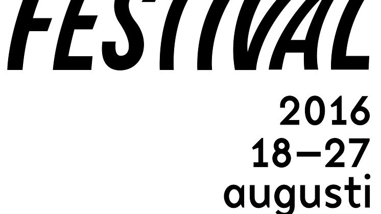 Logotyp (svart) Göteborgs dans- och teaterfestival