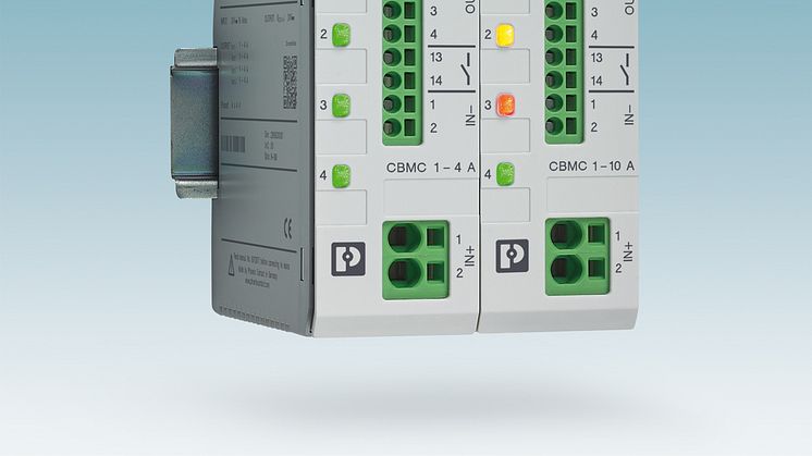 Den elektroniske automatsikringen CBMC fra Phoenix Contact 