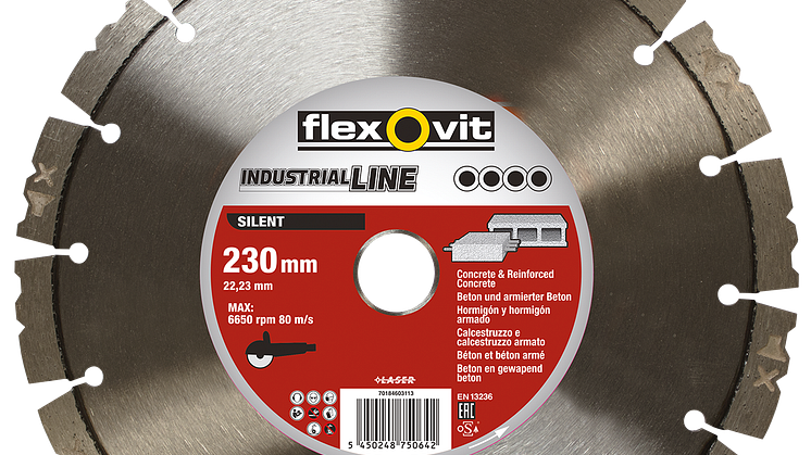 Flexovit Industrial Line Silent 230mm - Toute