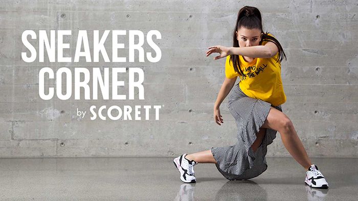 Scorettgruppen introducerar vårens sneakernyheter - med dans