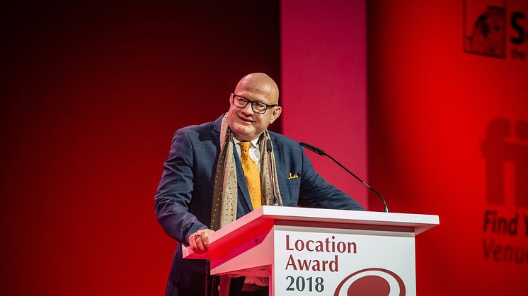 Jörg Peter Krebs bei den Location Awards