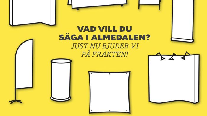 Erbjudande Almedalen!