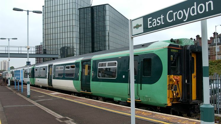 Southern service at East Croydon