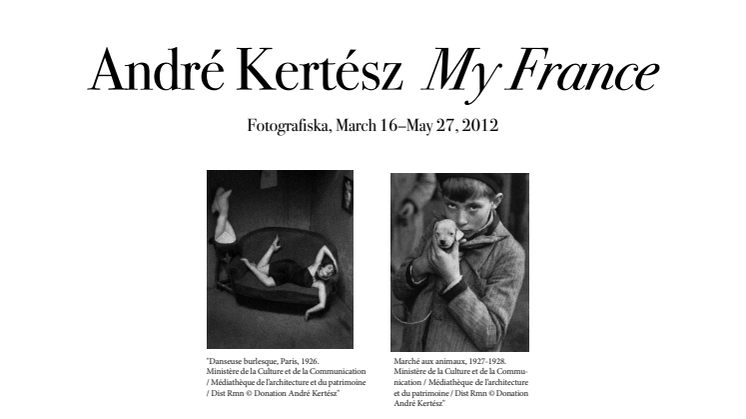 Pressbilder André Kertész
