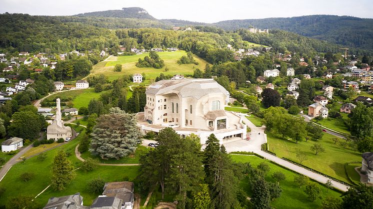 Le Goetheanum vu du nord-ouest, Dornach, Soleure, Suisse (Photo: Switzerland Tourism / Raffael Waldner)
