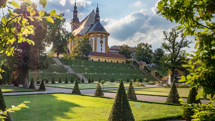 Barock in Brandenburg: Wirkt fast wie ein Wunder, das Kloster Neuzelle. Foto: TMB-Fotoarchiv / Steffen Lehmann