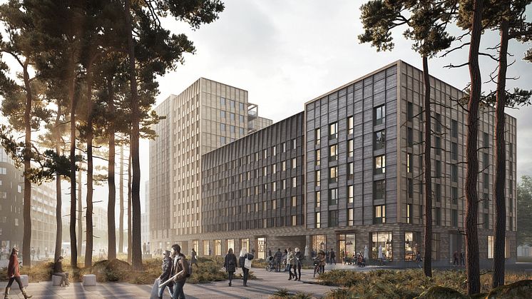 Akademiska Hus bygger studentbostäder i Uppsala