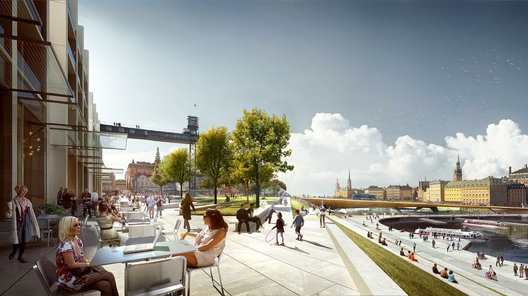 Nordin/Edholm/Ankersjö/Samuelsson: Utställningsförslaget för nya Slussen presenterat