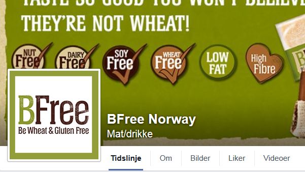 Nå har BFree fått norsk Facebook-side!