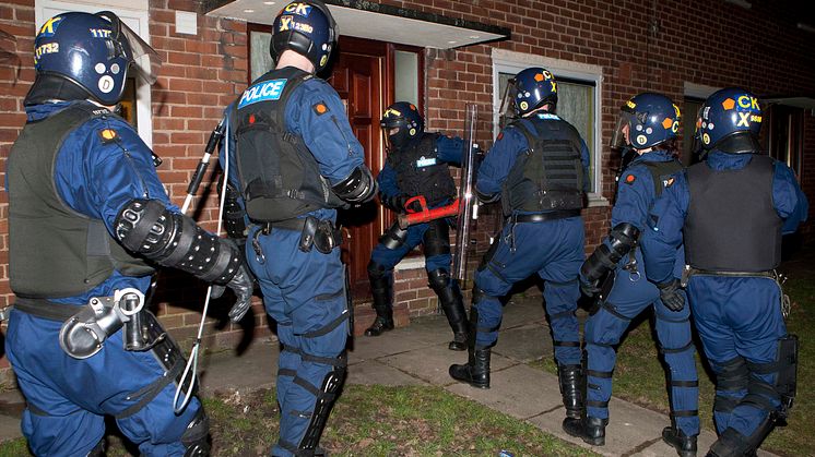 Eight people arrested following drugs warrants in Bury today 