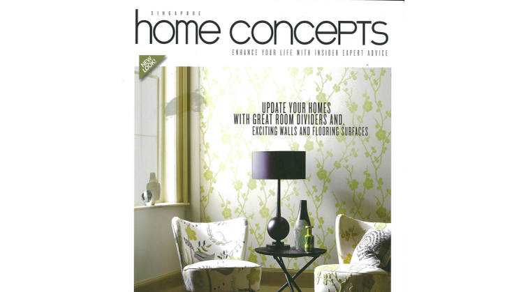Evorich Flooring Featured on Home Concepts Magazine