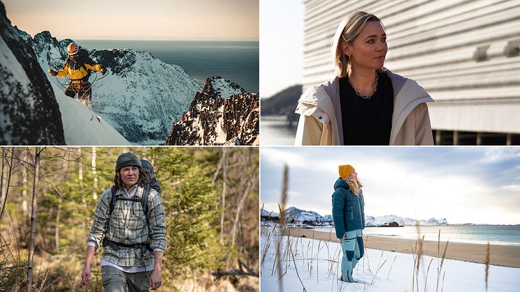 Bergans-ambassdører: Her deler Sigurd Felde, Ingrid Bergtun, Fay Wildhagen og Cecilie Skog sine klesvettregler..